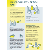 Lege med dåser og plast