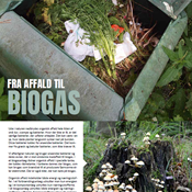 Fra affald til biogas